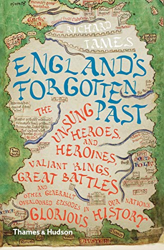 Book cover featuring the title text overlaid on a vintage, hand-drawn map of England.