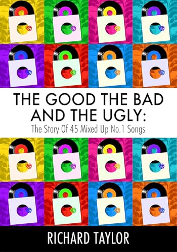 Book cover with repeating vinyl record images and bold title text.