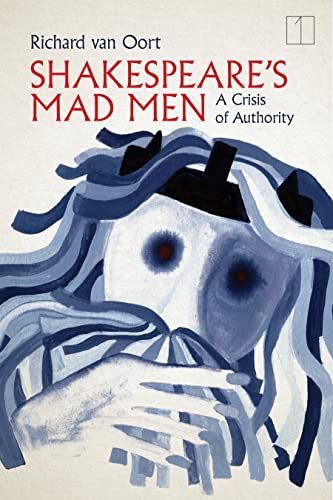 Book cover: "Shakespeare's Mad Men" with abstract blue and black art.