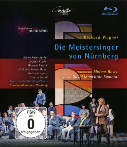 Blu-ray cover for Wagner’s *Die Meistersinger von Nürnberg* opera production.