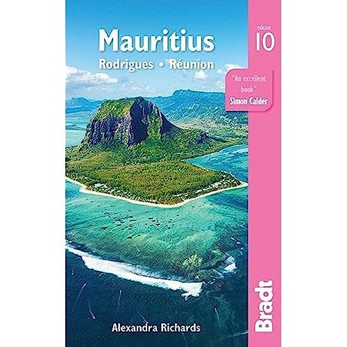 Front cover of the Bradt travel guide for Mauritius, Rodrigues, and Réunion.