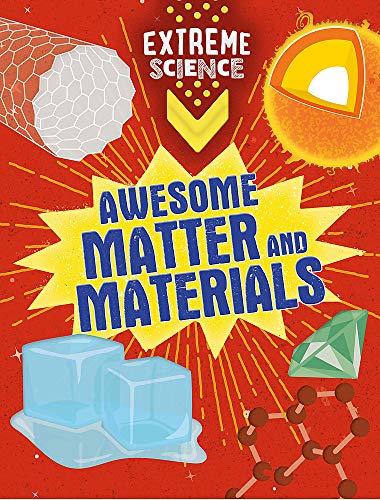 Book cover with illustrations of ice, gems, and molecular structures.