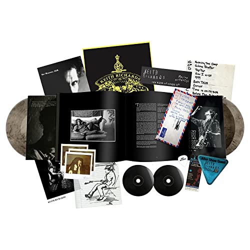 Keith Richards “Main Offender” deluxe vinyl edition with booklet and extras.