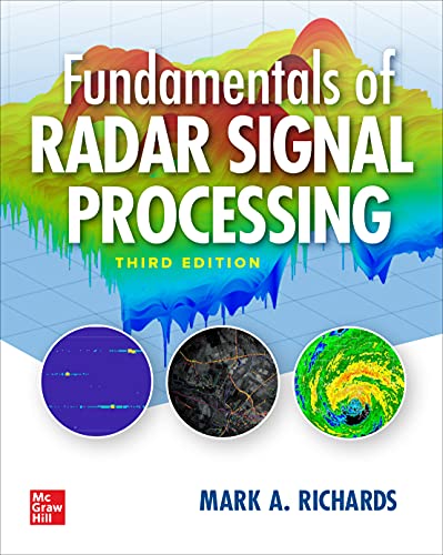 Book cover for Fundamentals of Radar Signal Processing with a colorful 3D signal graph.