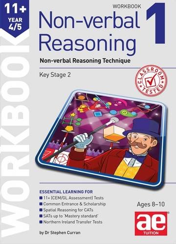 Workbook cover with colorful illustrations of a magician and geometric shapes.