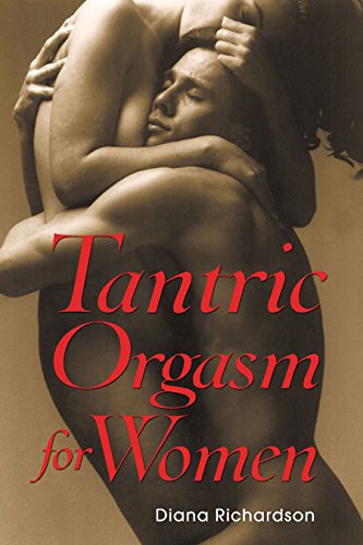 Book cover depicting embracing couple, titled "Tantric Orgasm for Women.