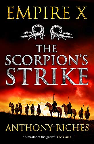 Book cover: soldiers on horseback silhouetted against a fiery sunset.