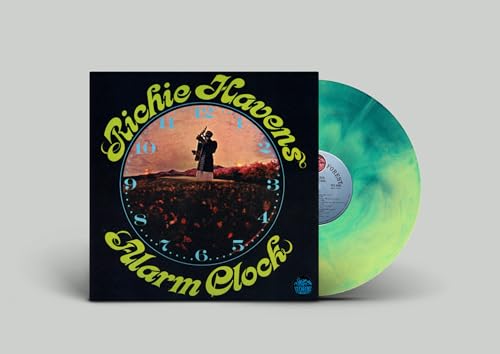 Richie Havens “Alarm Clock” vinyl record with galaxy effect disc.