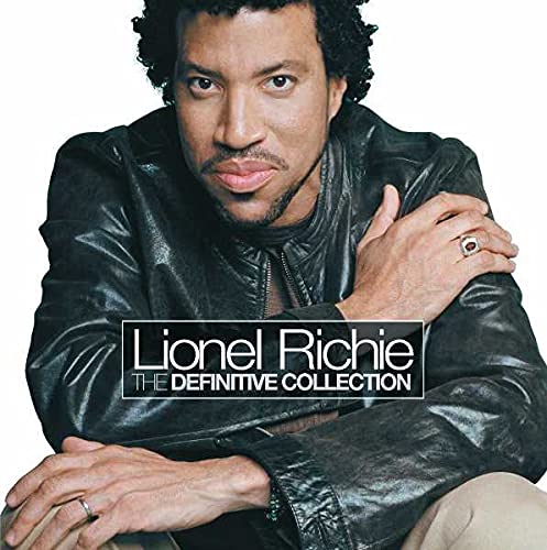 Lionel Richie portrait on album cover, "The Definitive Collection" CD.