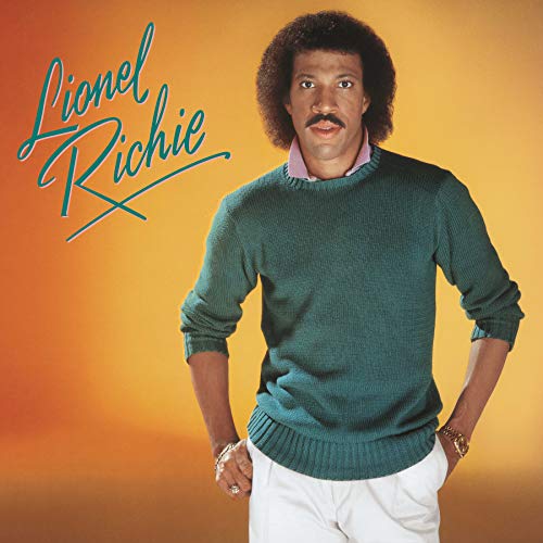 Lionel Richie album cover featuring a portrait of the singer.
