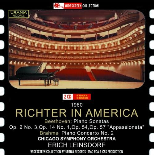 "CD cover with an image of an opera house and a grand piano."