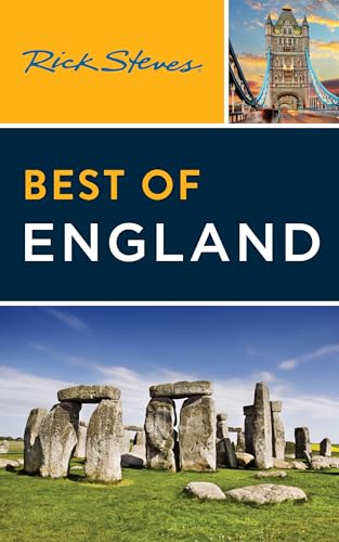 Rick Steves travel guide to England, featuring Tower Bridge and Stonehenge.