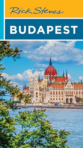 Rick Steves Budapest guidebook cover with a photo of the Hungarian Parliament.