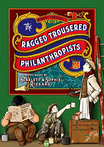 Book cover illustration showing three workers in a room with a large title banner.