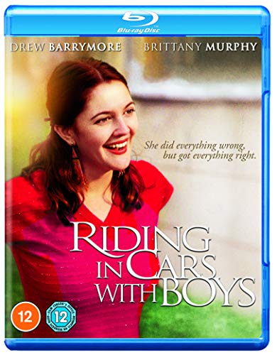 Riding in Cars with Boys" Blu-ray case featuring Drew Barrymore smiling.