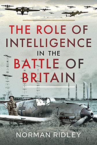 Book cover: WWII aircraft, radar towers, and a soldier in Britain.