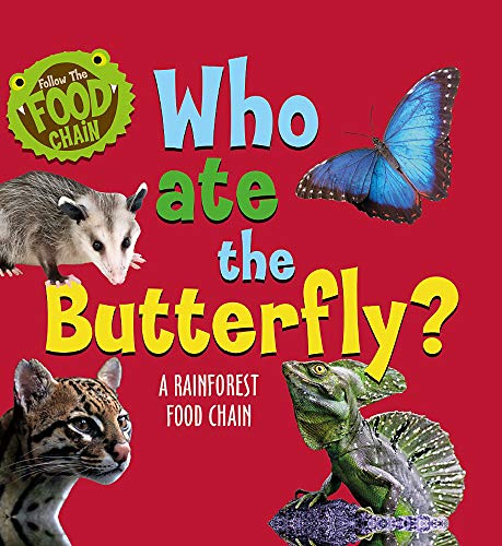 Book cover depicting a butterfly, opossum, lizard, and clouded leopard.