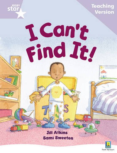 Book cover: a child searches a messy bedroom for something lost.