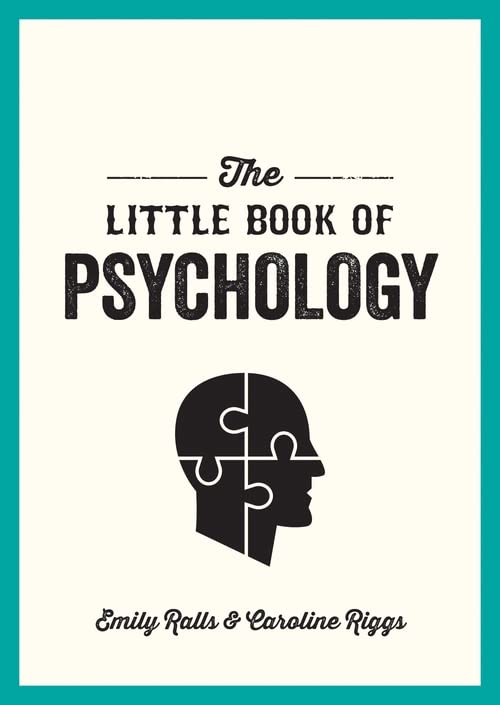 Book cover for The Little Book of Psychology featuring a puzzle-piece human head silhouette.