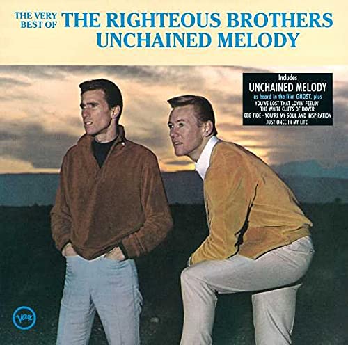 CD cover of The Righteous Brothers, two men against a sky backdrop.