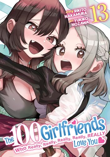 Manga cover with two young women and the title "The 100 Girlfriends.