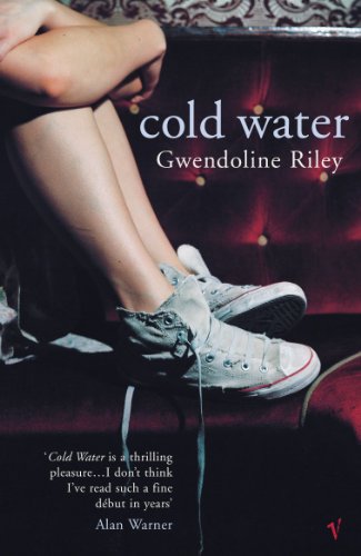 Book cover showing a person's legs in white sneakers resting on a red sofa.