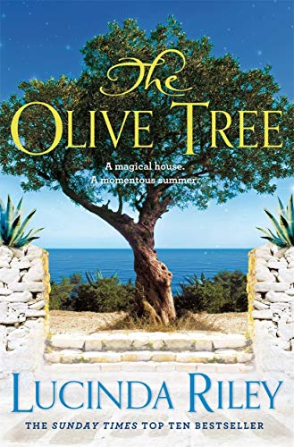 Book cover: “The Olive Tree” depicts a tree by the sea.