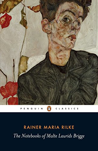 Book cover featuring an expressionistic portrait of a man, “The Notebooks of Malte Laurids Brigge.”
