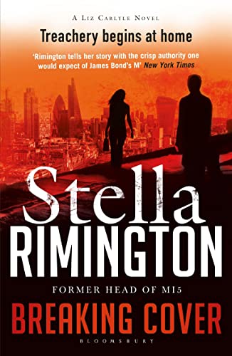 Book cover showing silhouettes of two people against a red London city skyline.
