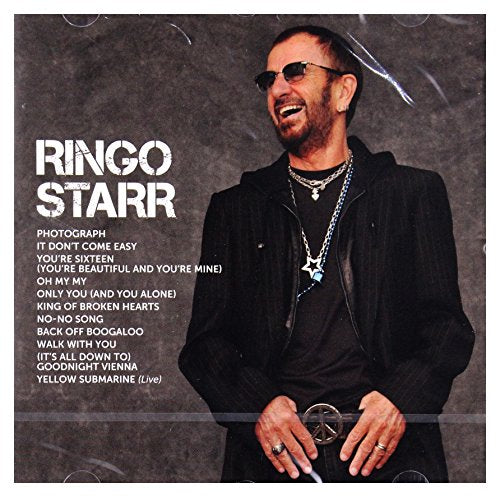 Ringo Starr CD cover featuring a smiling portrait of the musician.