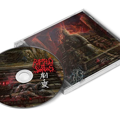 Ripped to Shreds Jubian CD showing a dark, illustrated cover and matching disc art.
