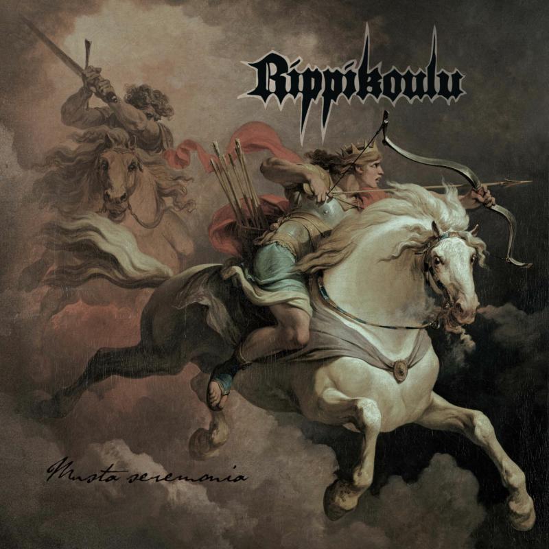 CD cover: Baroque painting of archers on horseback, dark and dramatic.