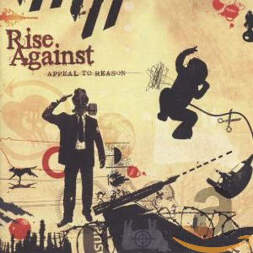 Rise Against Appeal to Reason album cover featuring a man in a suit.