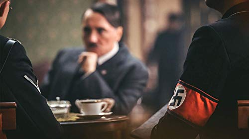 DVD cover featuring a Nazi officer in brown uniform with swastika armband.
