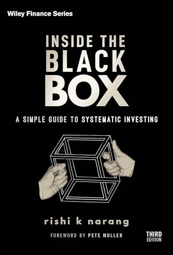 Book cover: "Inside the Black Box" about systematic investing, with hands and a cube.