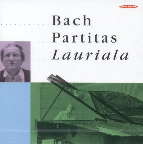 CD cover featuring pianist Risto Lauriala and a grand piano.