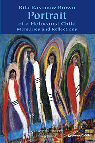 Book cover with abstract painting of four figures in white robes.