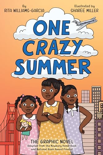 Book cover: three young Black girls with the Golden Gate Bridge in background.
