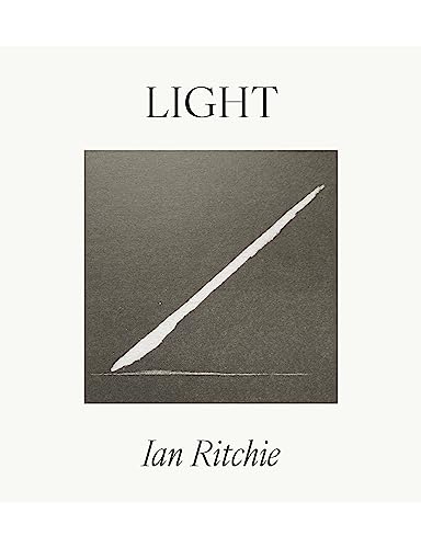 Book cover: “Light” by Ian Ritchie, featuring a white line on dark gray.