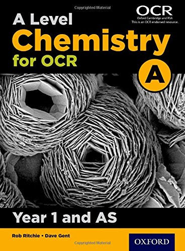 Chemistry textbook cover with a microscopic image of a plant structure.