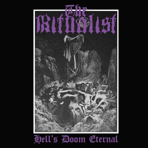 CD cover for "Hell's Doom Eternal" by The Ritualist, dark fantasy art.