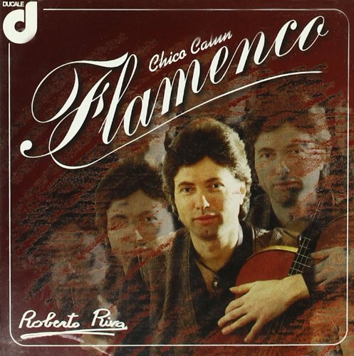 CD cover for “Flamenco” by Riva Roberto, featuring musicians’ portraits.