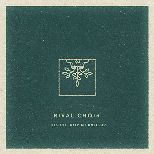 Dark teal CD cover with a floral emblem and band/album title.