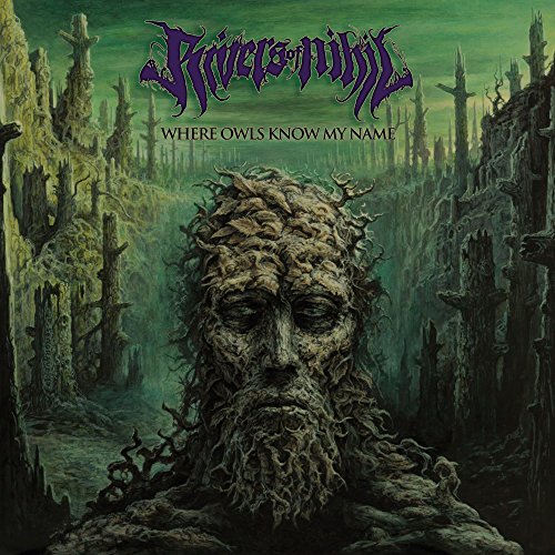 Album cover featuring a tree-like human face in a dark, desolate, green-toned forest.