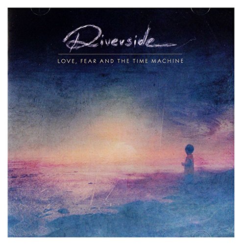 CD cover for Riverside’s “Love, Fear And The Time Machine” with a child’s silhouette.
