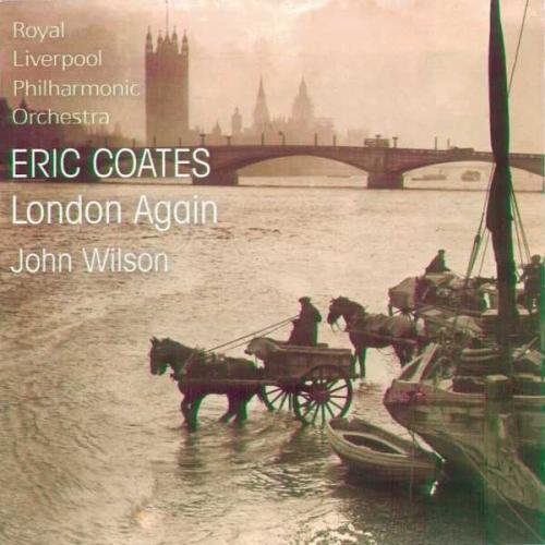 "CD cover featuring a sepia-toned image of the River Thames with Westminster in background."