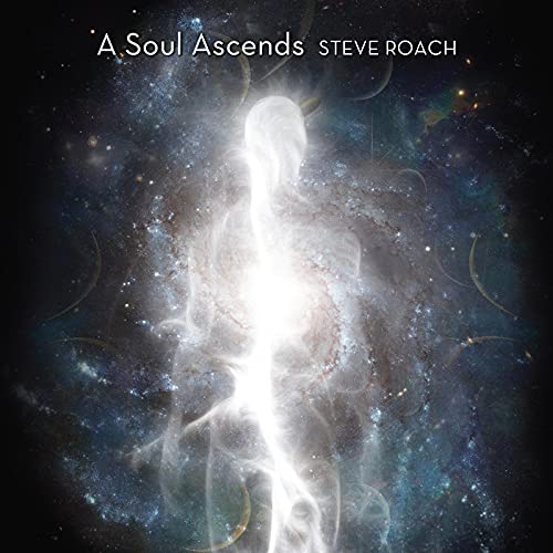 CD cover: swirling nebula with a bright, ascending, human-shaped light.