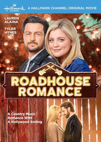 DVD cover for Roadhouse Romance featuring a man and woman in two poses.