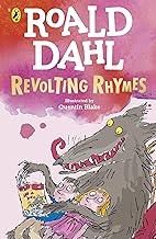 Book cover: "Revolting Rhymes" by Roald Dahl, illustrated by Quentin Blake.