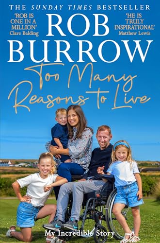 Book cover featuring a family, including a man in a wheelchair.